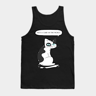 Not A Care In The World Tank Top